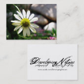 Lazy Daisy Summer Day Mini Print Visitenkarte (Vorne/Hinten)