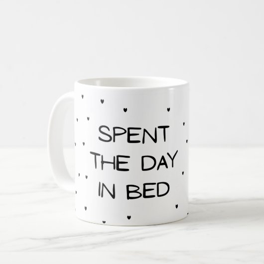 Lazy Day Kaffeetasse (Vorderseite Links)