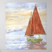 Lazy-Day Sail Poster (Vorne)