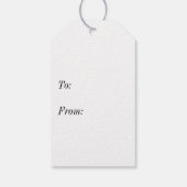 Lazy Day Sailing Geschenkanhänger (Rückseite)