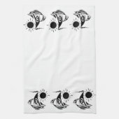 Lazy Day Sailing Geschirrtuch (Vertikal)