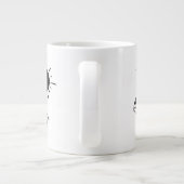 Lazy Day Sailing Jumbo-Tasse (Rückseite)