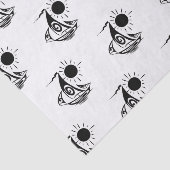 Lazy Day Sailing Seidenpapier (Ausschnitt)