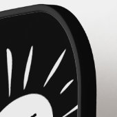 Lazy Day Segelboot Individuelle Name und Monogram Pickleball Schläger (Linke Seite)