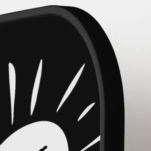 Lazy Day Segelboot Individuelle Name und Monogram Pickleball Schläger (Linke Seite)