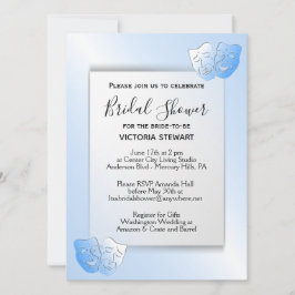 Lazy Day Segeltheater Bridal Dusche Einladung