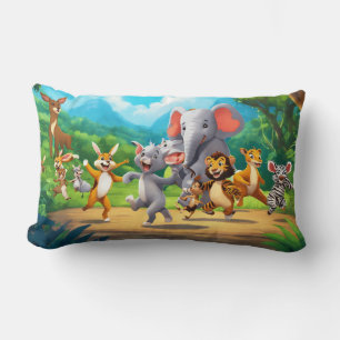 Lazy Days: Animal Pool Party Pillows Lendenkissen