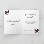 Lazy Days Kangaroo, Thinking of You Karte (Innenseite)