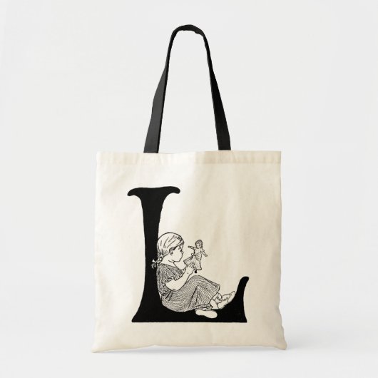 Lazy Days Letter 'L' - Bag Tragetasche (Vorne)