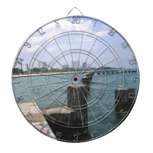 Lazy Days on Dock Dartscheibe (vorne)