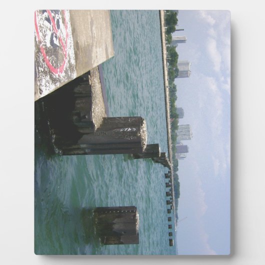 Lazy Days on Dock Fotoplatte (Vorderseite)