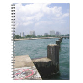 Lazy Days on Dock Notizblock (Vorderseite)