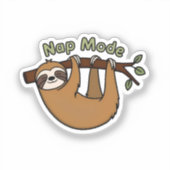 Lazy Days - Relaxen Aufkleber (Vorderseite)