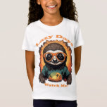 lazy days sloth design for kids funny T-Shirt<br><div class="desc">lazy days sloth design for kids funny T-Shirt</div>