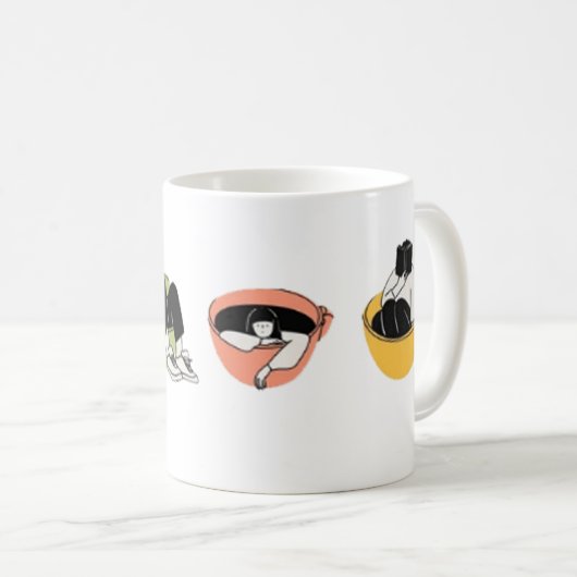 Lazy days Tasse (VorderseiteRechts)