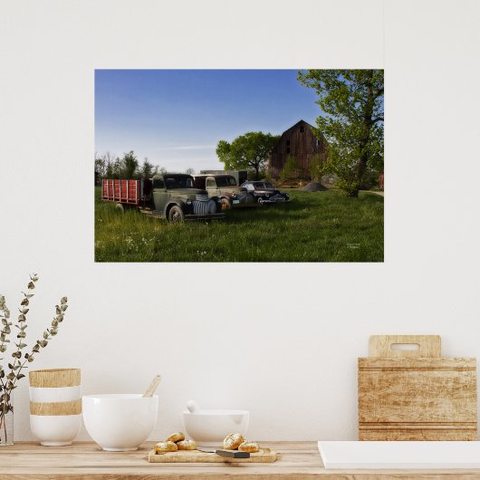 Lazy Dayz Poster (Küche)