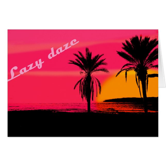 Lazy daze (Vorderseite (Horizontal))