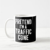 Lazy Easy Halloween Costume Pretend I'm A Traffic Kaffeetasse (Links)