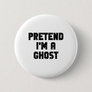 Lazy Easy, so zu tun, als wäre ich ein Geist Party Button