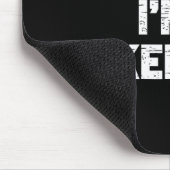 Lazy Easy Vortäuschen Sie ein Skelett Party Hallow Mousepad (Ecke)