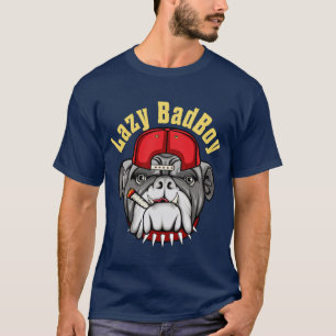 Lazy English Bulldog T - Shirt