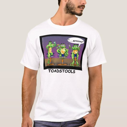 Lazy Frogs alias Toadstools Funny Gifts & T-Shirts (Vorderseite)
