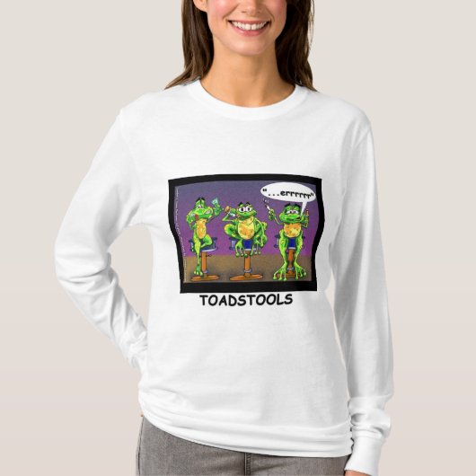 Lazy Frogs alias Toadstools Funny Gifts & T-Shirts (Vorderseite)