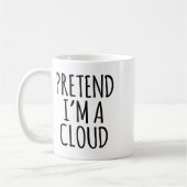 Lazy Funny Halloween Kostüm - Cloud Gift Sky Hoch Kaffeetasse (Links)