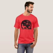 Lazy Halloween-Kostüm, als wäre ich Tomate T-Shirt (Vorne ganz)