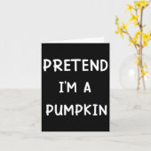 Lazy Halloween-Kostüm, so tun, als wäre ich ein Kü Karte (Gelbe Blume)