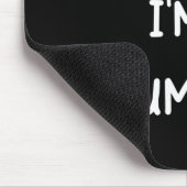 Lazy Halloween-Kostüm, so tun, als wäre ich ein Kü Mousepad (Ecke)