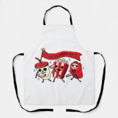 Lazy Halloween Kostüme Frauen Männer Beängstigend Schürze (Vorderseite)