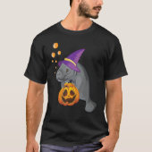 Lazy Halloween Kostümmanatee Pumpkin Sea Cow Ww T-Shirt (Vorderseite)