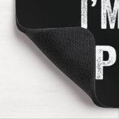 Lazy Halloween, so als wäre ich Apple Funny Hallow Mousepad (Ecke)
