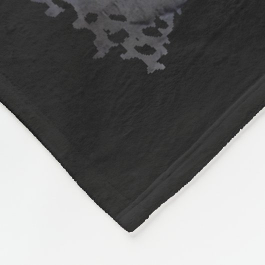 Lazy Happens Polar Bear Fleecedecke (Ecke)