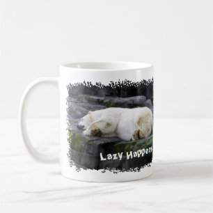 Lazy Happens Polar Bear Kaffeetasse