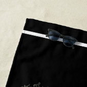 Lazy Happens Polar Bear Strandtuch (Beispiel)