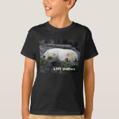 Lazy Happens Polar Bear T-Shirt (Vorderseite)