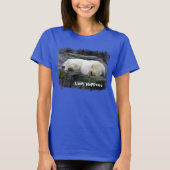 Lazy Happens Polar Bear T-Shirt (Vorderseite)