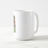 Lazy Happens Siberian Tiger Kaffeetasse (VorderseiteRechts)