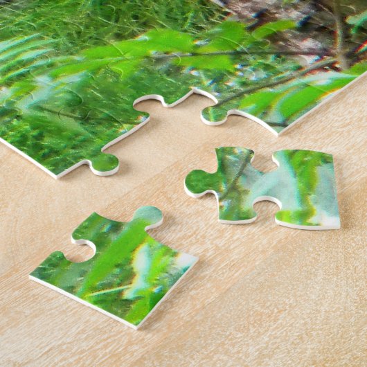 Lazy Happens Siberian Tiger Puzzle (Seite)