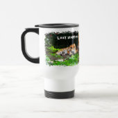 Lazy Happens Siberian Tiger Reisebecher (Links)