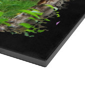 Lazy Happens Siberian Tiger Schneidebrett (Ecke)