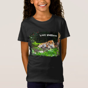 Lazy Happens Siberian Tiger T-Shirt