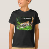 Lazy Happens Siberian Tiger T-Shirt (Vorderseite)