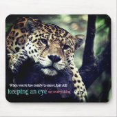 Lazy Jaguar in Foto Mousepad (Vorne)