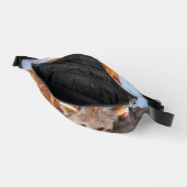 Lazy kleine rote Panda Bauchtasche (Offen)
