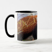 Lazy kleine rote Panda Tasse (Links)