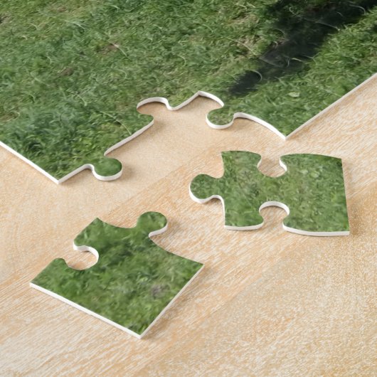 Lazy Kühe, die unter einem Baum sitzen Puzzle (Seite)