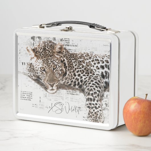 LAZY Leopard Lunch Box (Beispiel)
